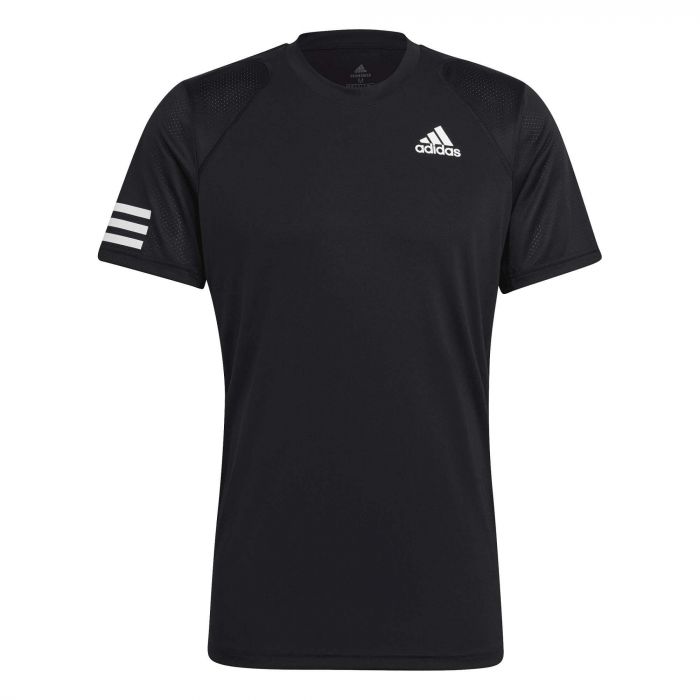 lid Stratford on Avon achterstalligheid Adidas Club Tennis 3-Stripes tennisshirt heren black white