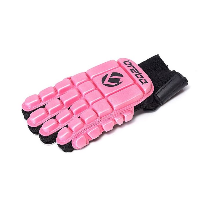 Brabo F3 Full Finger Foam Glove hockeyhandschoen pink 