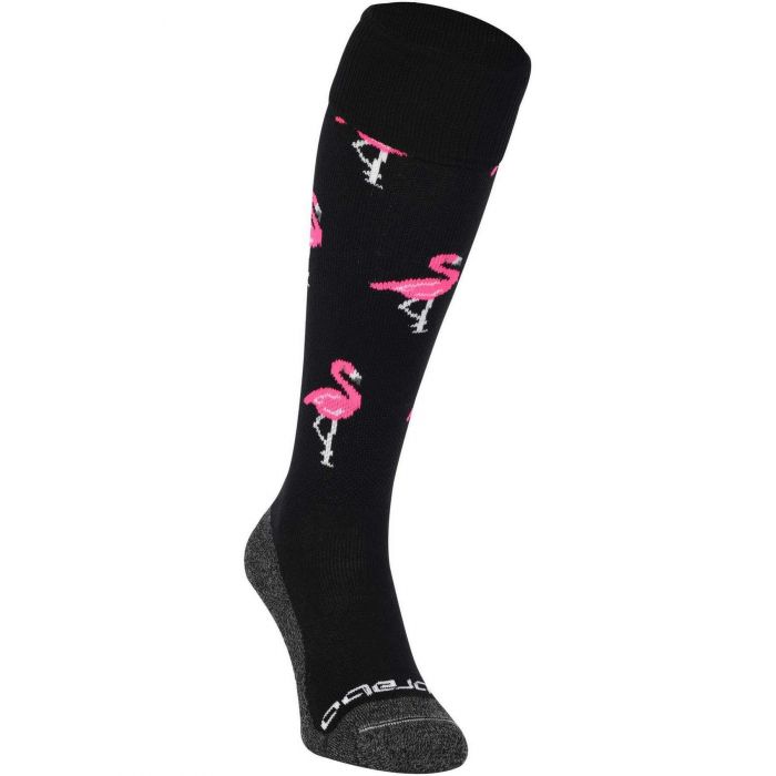 Brabo Flamingo hockeysokken black 