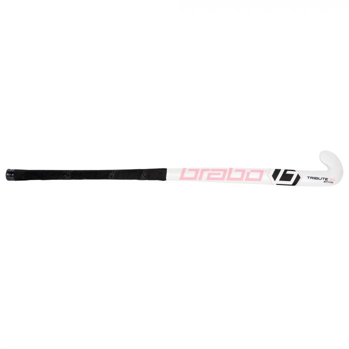 Brabo IT TC-30 Classic Curve zaalhockeystick white pink - 36,5 inch