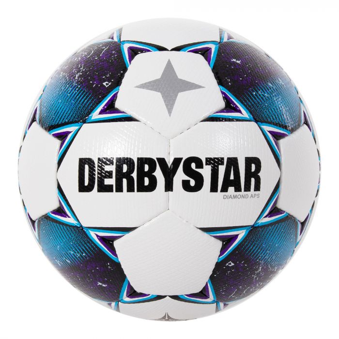Derbystar Diamond II voetbal white royal 