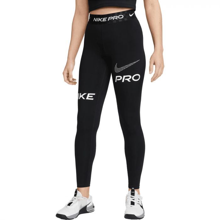 Nike Pro Dri-FIT sportlegging dames black anthracite white
