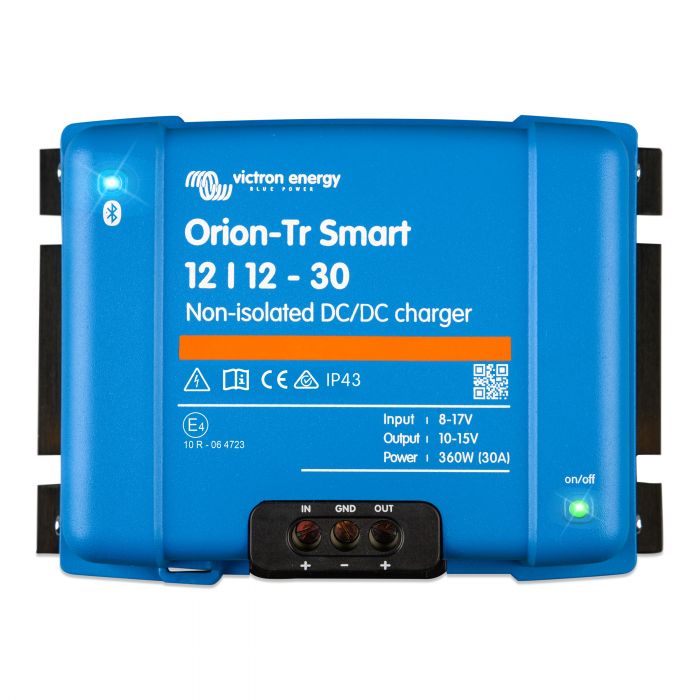 Victron Energy Orion-Tr Smart 12/30A non-isolated acculader 