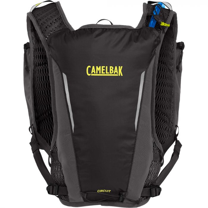 Camelbak Circuit Run vest heren met 1,5L reservoir black safety yellow