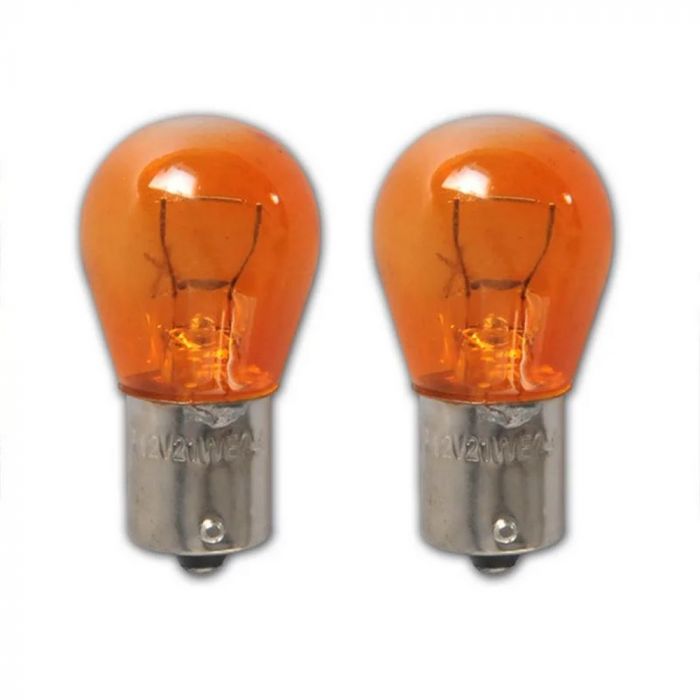 ProPlus BAU15s 12V 21W halogeenlamp oranje set van 2 stuks 