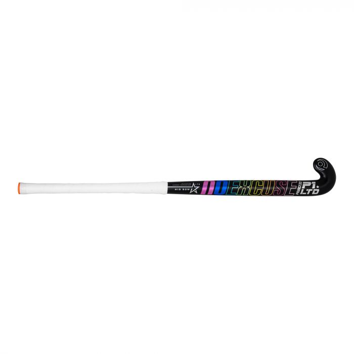 Princess No Excuse LTD P1 Mid Bow hockeystick black rainbow - 36,5 inch XL