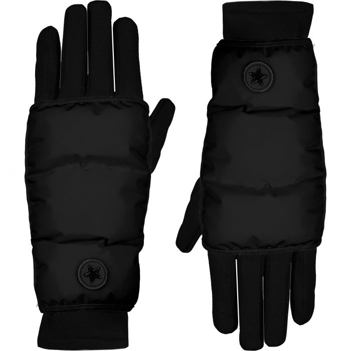 Airforce Puffer handschoenen dames black 