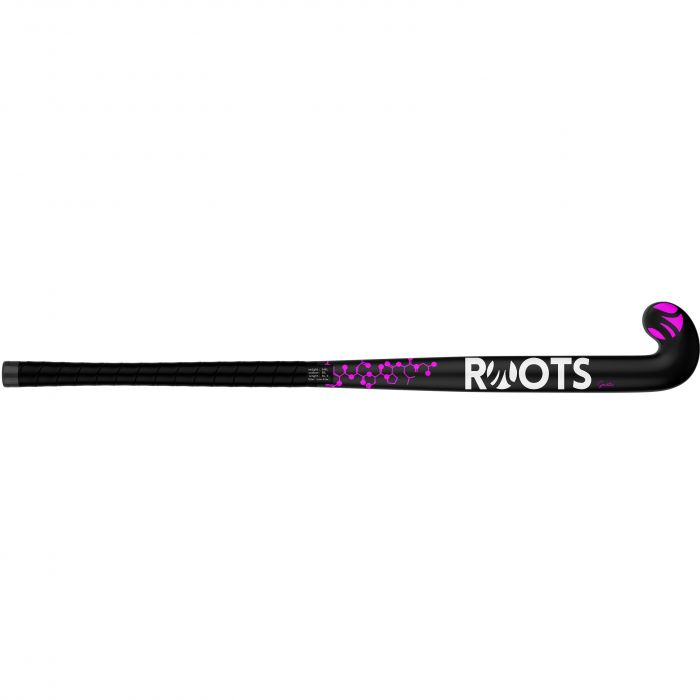 Roots Genetics 50 Low Bow hockeystick black pink  – 36,5 inch