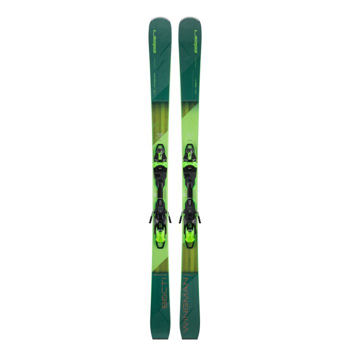 Elan Wingman 86 CTI Fusion X 23 - 24 ski's met EMX 12 Fusion X binding