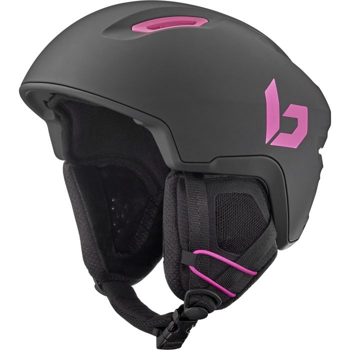 Bollé Ryft skihelm junior black pink matte - 52 - 55 cm 