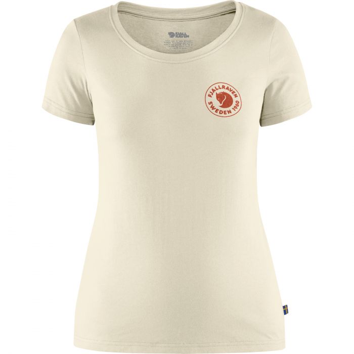Fjällräven 1960 Logo shirt dames chalk white 