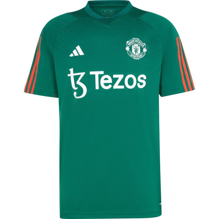 Adidas Manchester United Tiro 23 voetbalshirt heren collegiate green core green active red