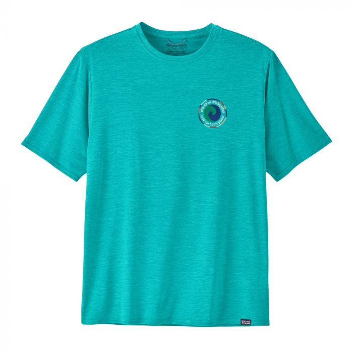Patagonia Capilene Cool Daily Graphic shirt heren unity fitz  subtidal blue x-dye