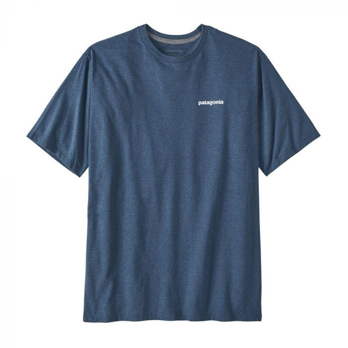 Patagonia P-6 Logo Responsibili-Tee shirt heren utility blue 