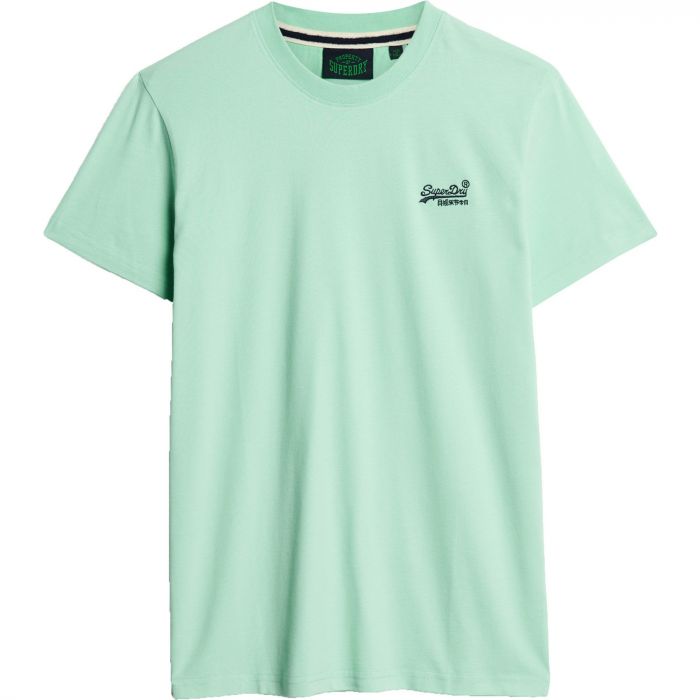 Superdry Essential Logo shirt heren spearmint light green 