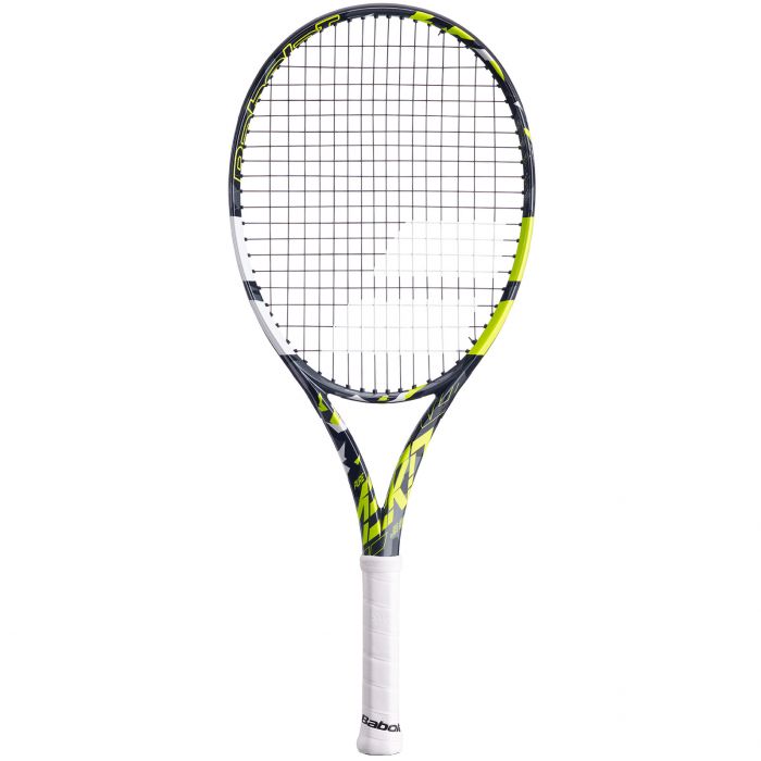Babolat Pure Aero 26 tennisracket junior gris jaune blanc 