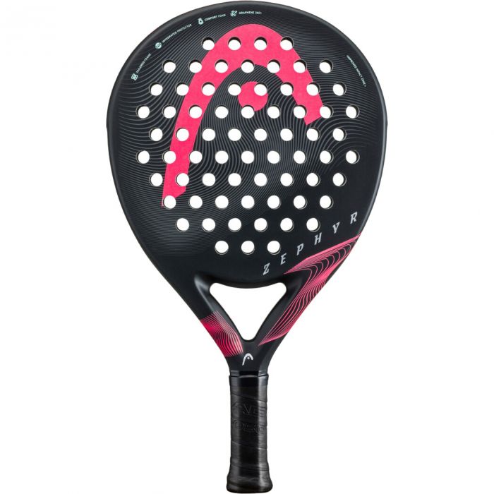 Head Zephyr padel racket black pink 