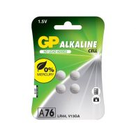 GP Batteries A76 Alkaline knoopcel batterij 4-pack 