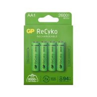 GP Batteries ReCyko NiMH AA 2600mAh oplaadbare batterij 4-pack 