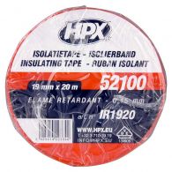 HPX 52100 isolatietape rood 19 mm x 20 meter 