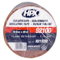 HPX 52100 isolatietape bruin 19 mm x 20 meter 