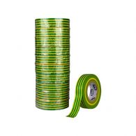 HPX PVC VDE isolatietape geel groen 19 mm x 20 meter 