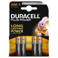 Duracell Plus Power Duralock Alkaline AAA/LR03 batterij  4-pack