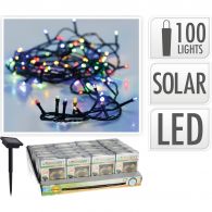 Pro Garden Solar lichtsnoer led 100 stuks 