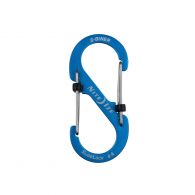 Nite Ize S-Biner #4 Slidelock karabijnhaak aluminium blue 