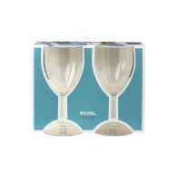 Mepal Wijnglas 200 ml transparant 2-pack 