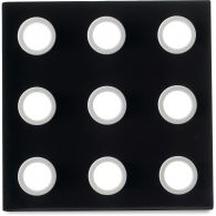 Mepal Domino onderzetter zwart 