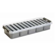 Sunware Q-Line Mix-Box opbergbox 2,5 liter grijs 