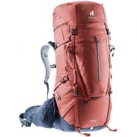 Deuter Aircontact X 70+15 SL backpack dames red wood ink 
