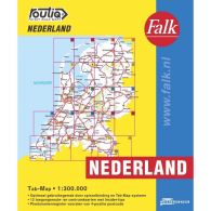 Falk Routiq autokaart Nederland Tab Map 