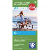 Falk Fietskaart 16 Zeeuwse Eilanden met  Zeeuws-Vlaanderen