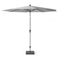 Platinum Riva parasol 300 light grey 