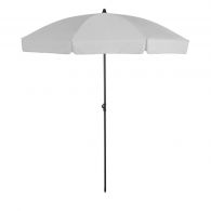 Platinum Aruba parasol 200 volant light grey 