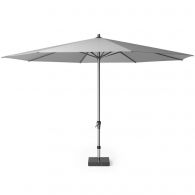 Platinum Riva parasol 400 light grey 