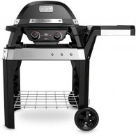 Weber Pulse 2000 elektrische barbecue met onderstel  zwart