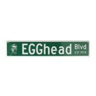Big Green Egg Street Sign Egghead BLVD decoratie 