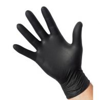 Smokin' Flavours Nitril Poedervrij handschoenen XL black 100 stuks 