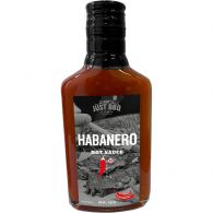 Not Just Bbq XL Chili fles Habanero Hot Sauce barbecuesaus 