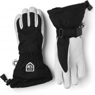 Hestra Heli Ski handschoenen dames black off white 