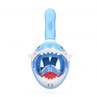 Atlantis 3.0 Shark snorkelmasker junior grey blue 