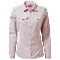 Craghoppers NosiLife Adventure blouse dames brushed lilac 