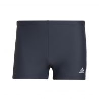 Adidas 3-stripes zwemboxer heren grey six white 
