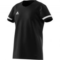 Adidas Team19 voetbalshirt girls black white 