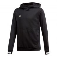 Adidas Team19 hoodie trui junior black white 