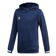 Adidas Team19 hoodie trui junior navy blue white 