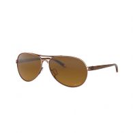 Oakley Feedback zonnebril dames rose gold brown gradient  polarized